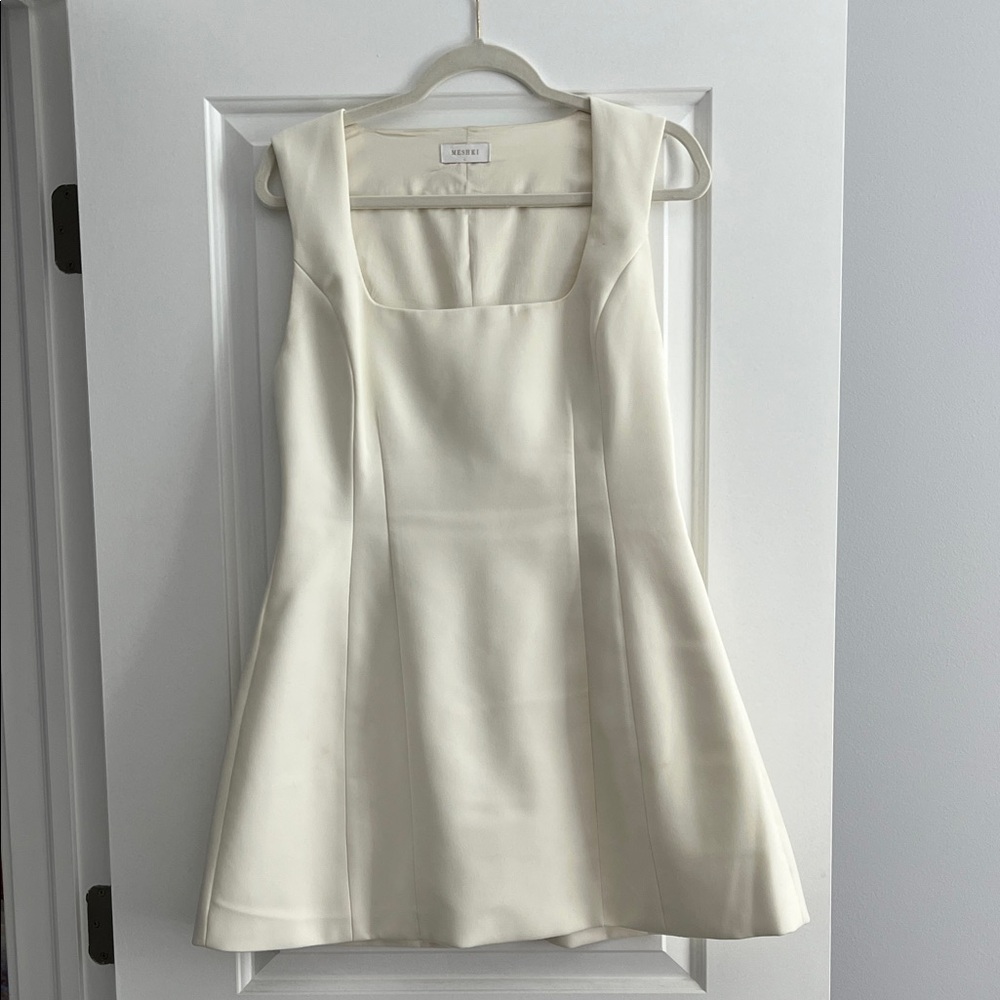 Meshki Cream Mini Dress